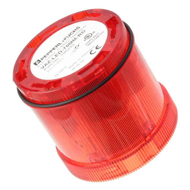 Segmento PepperlFuchs VazLed70mmRd de Luz Permanente Led de Pila Rojo  image number null