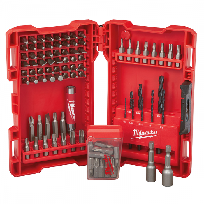 JUEGO MILWAUKEE 48891561 DE BROCAS Y PUNTAS 95 PIEZAS  image number null
