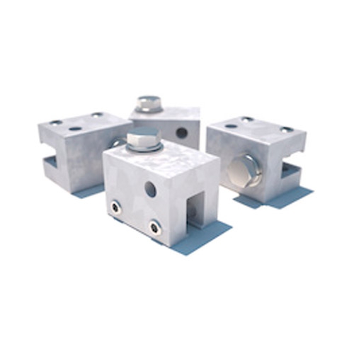 ABRAZADERA DBI SALA MAXI U PANCLAJE SUPERIOR DE TECHOS DE ACERO INOXIDABLEALUMINIO C4 PZAS  image number null