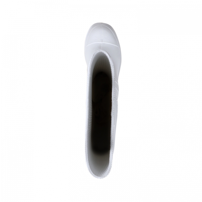 BOTA CAMPERA PVC BLANCO SUELA AMARILLO CC ACERO FORRO POLIESTER T7  image number null
