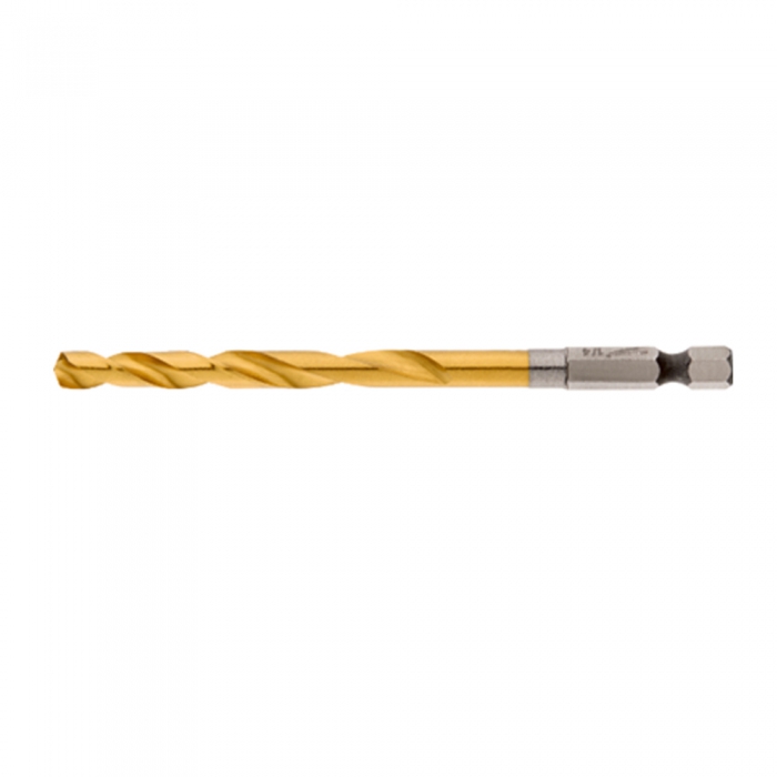 BROCA MILWAUKE DE TITANIO SHOCKWAVE DE 1/4 IN  image number null