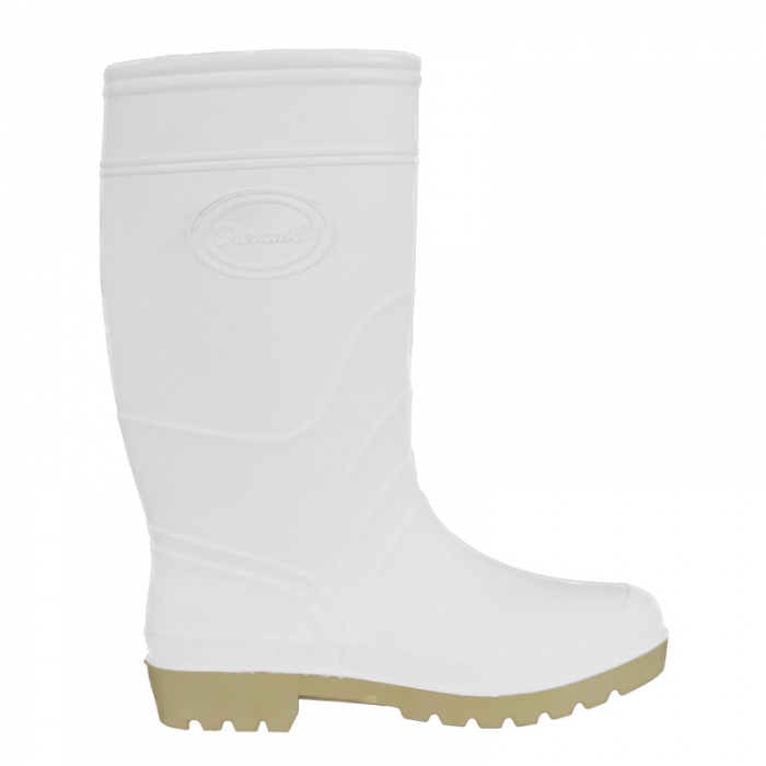BOTA MULTICAL STAR PLUS DE PVC BLANCO DE 35 CM C/SUELA CREPE SIN CASQUILLO T-4  image number null