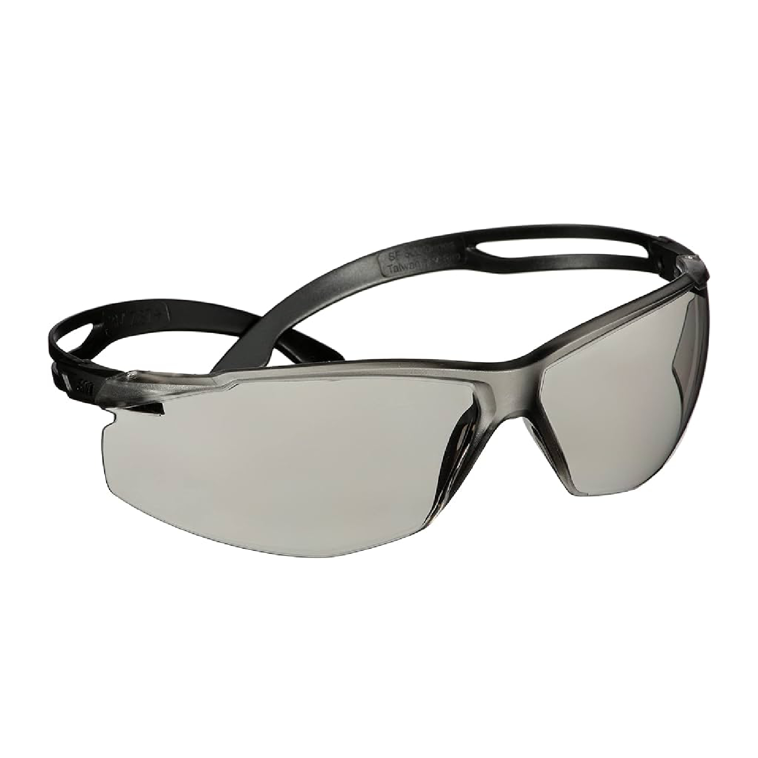 Lente 3m Securefit 500 Mica de Policarbonato Gris InteriorExterior CRecubrimiento Antiempanante Scotchgard Patillas de Policarbonato Negro  image number null