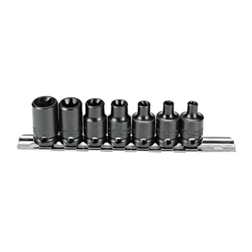 JUEGO DE DADOS PROTO J72132 DE IMPACTO TAMA&Ntilde;O DE IMPULSOR 38IN ACABADO OXIDO NEGRO  image number null