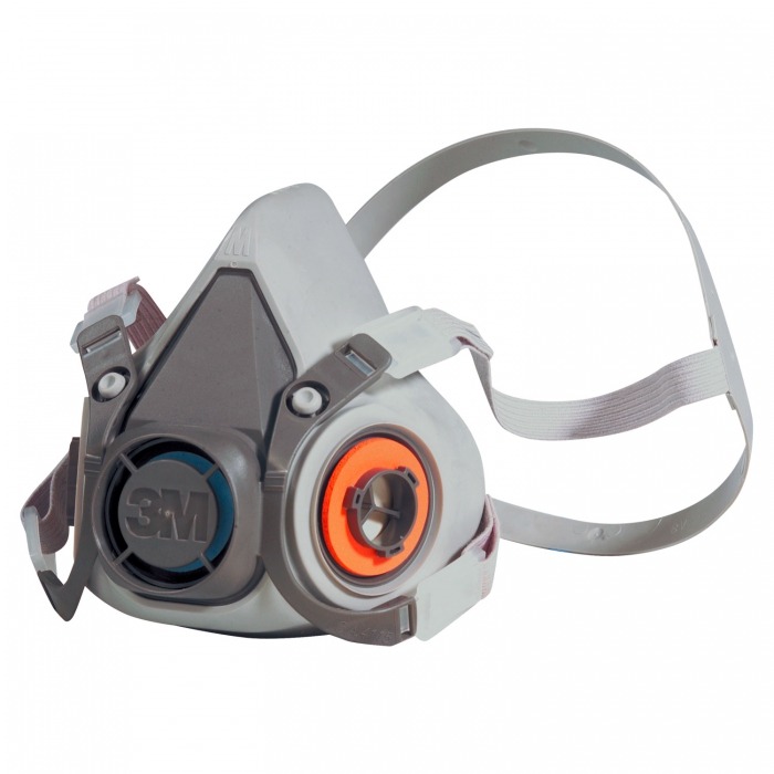 RESPIRADOR 3M 6100 07024 REUTILIZABLE MEDIA CARA ELASTOMERO TERMOPLASTICO TS  image number null