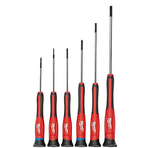 JUEGO DE DESARMADORES MILWAUKEE DE PRECISION 6 PIEZAS  image number null