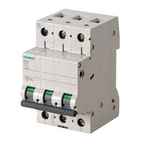 INTERRUPTOR AUTOMATICO SIEMENS 5SL63637CC 400V 6KA 3 POLOS C 63 A  image number null