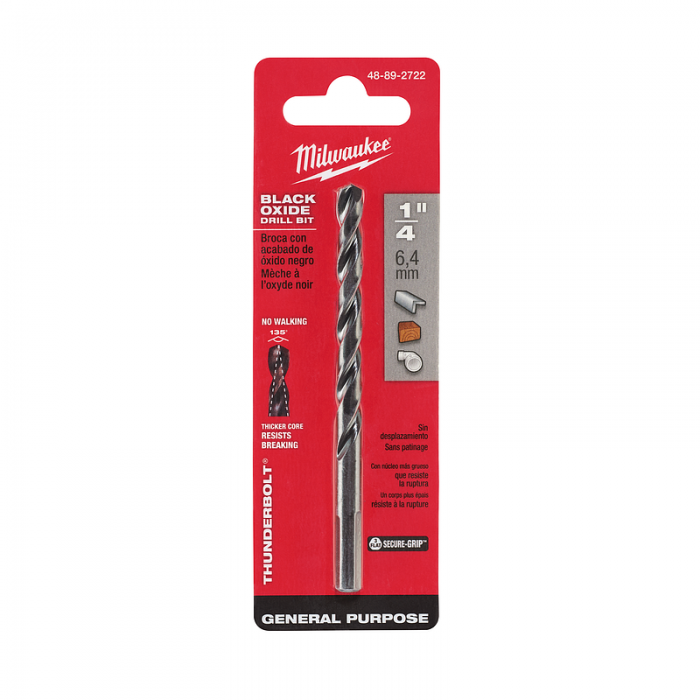 BROCA MILWAUKEE 48892722 THUNDERBOLT OXIDO NEGRO 14IN  image number null