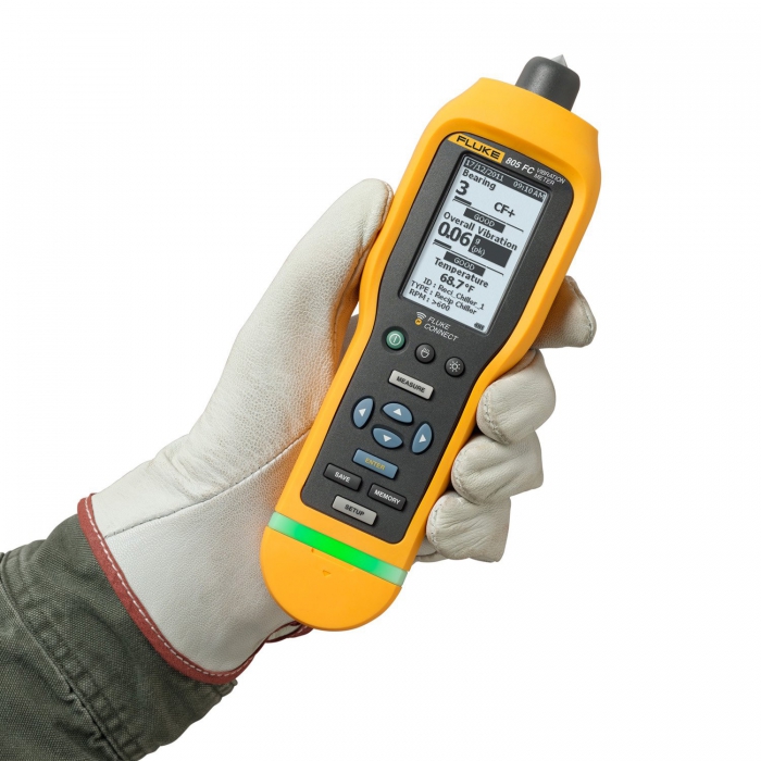 MEDIDOR DE VIBRACIONES FLUKE DE PLASTICO AMARILLO CFLUKE CONNECT  image number null
