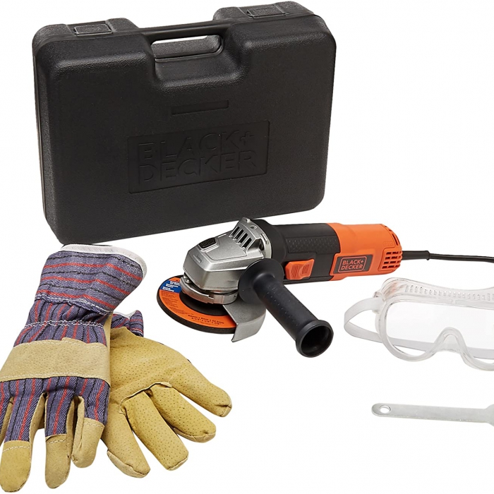 MINI BLACK and DECKER G720KB3 ESMERILADORA ANGULAR 412 CON KIT  image number null