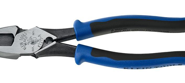 PINZA ELECTRICISTA KLEIN TOOLS KT2159 DE ALTA PALANCA CJALAGUIA Y PONCHADORA DE TERMINALES 9 IN  image number null