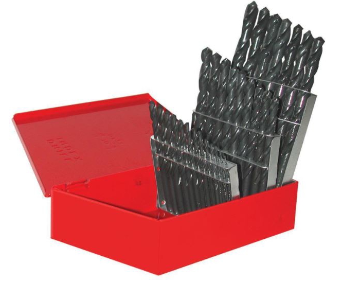 JUEGO DE BROCAS CLEVELAND C00943 ZANCO RECTO METRICAS C25 PZAS  image number null