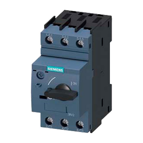 INTERRUPTOR AUTOMATICO SIEMENS 3RV20114AA10 TAMA&Ntilde;O S00 PARA PROTECCION DE MOTORES CLASE 10 DISPARADOR POR SOBRECARGA CON RETARDO SEGUN INTENSIDAD 10...16 A DISPARADOR DE CORTOCIRCUITO 208 A BORNE DE TORNILLO PODER DE CORTE ESTANDAR  image number null