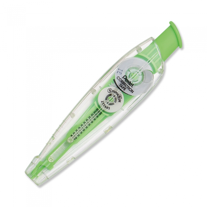 CORRECTOR PENTEL ZTT605KWE EN CINTA ZTT605 VERDE PASTEL C24 PZAS  image number null