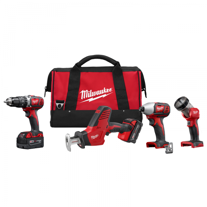 COMBO MILWAUKEE 269524 4 HERRAMIENTAS M18 FUEL LITHIUM  image number null