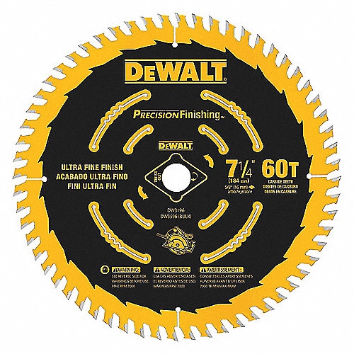 DISCO DE SIERRA CIRCULAR DEWALT DWA171460 60 714IN  image number null