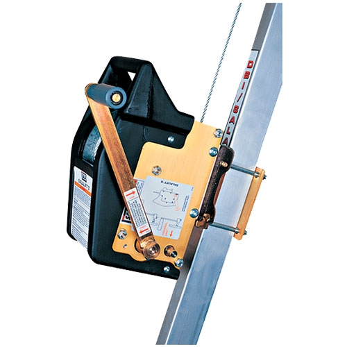 CABRESTANTE DBI SALA CABLE DE ACERO INOXIDABLE 316 IN DE 120 FT CGANCHO GIRATORIO SOPORTE DE MONTAJE Y MALETA DE TRANSPORTE  image number null