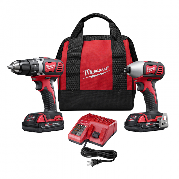 KIT TALADROS INALAMBRICOS MILWAUKEE 269122 M18 LITIOION  image number null