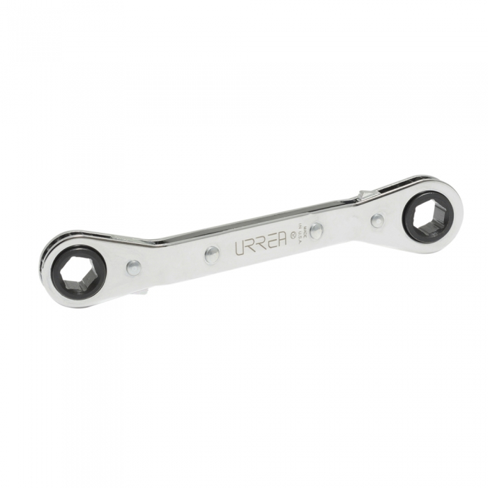 LLAVE URREA 1186M DE ESTRIAS DE MATRACA ACODADA 16 X 18MM  image number null