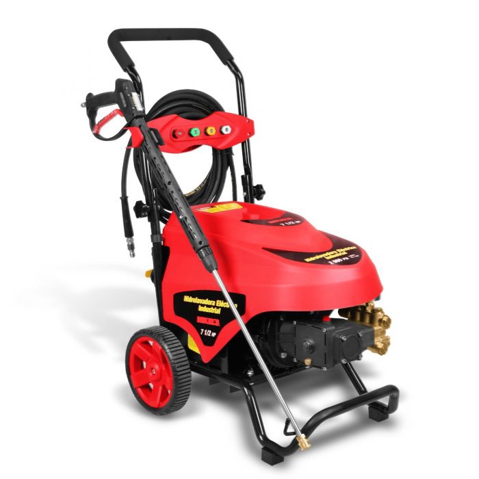 HIDROLAVADORA MIKELS LPI7HP DE ALTA PRESION ELECTRICA INDUSTRIAL 2900 PSI  7.5 HP  image number null