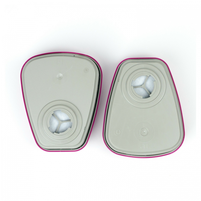 CARTUCHO DUAL 3M 60921 SERIE 6000 MAGENTANEGRO PVAPORES ORGANICOS P100 COLOR MAGENTANEGRO  image number null