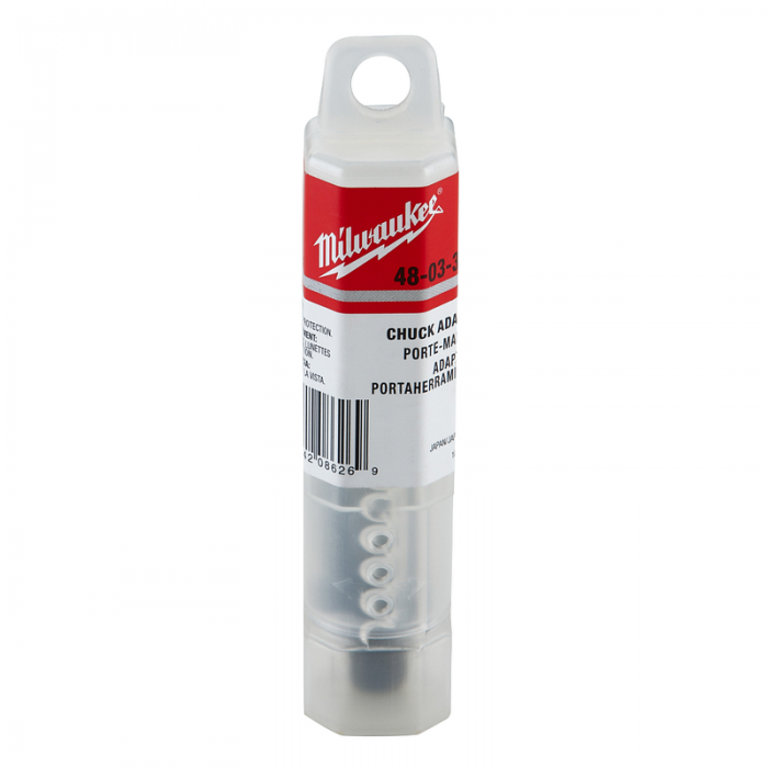 ADAPTADOR MILWAUKEE 48033005 ZANCO SDS PLUS 12INPARA BROQUERO CONVENCIONAL  image number null